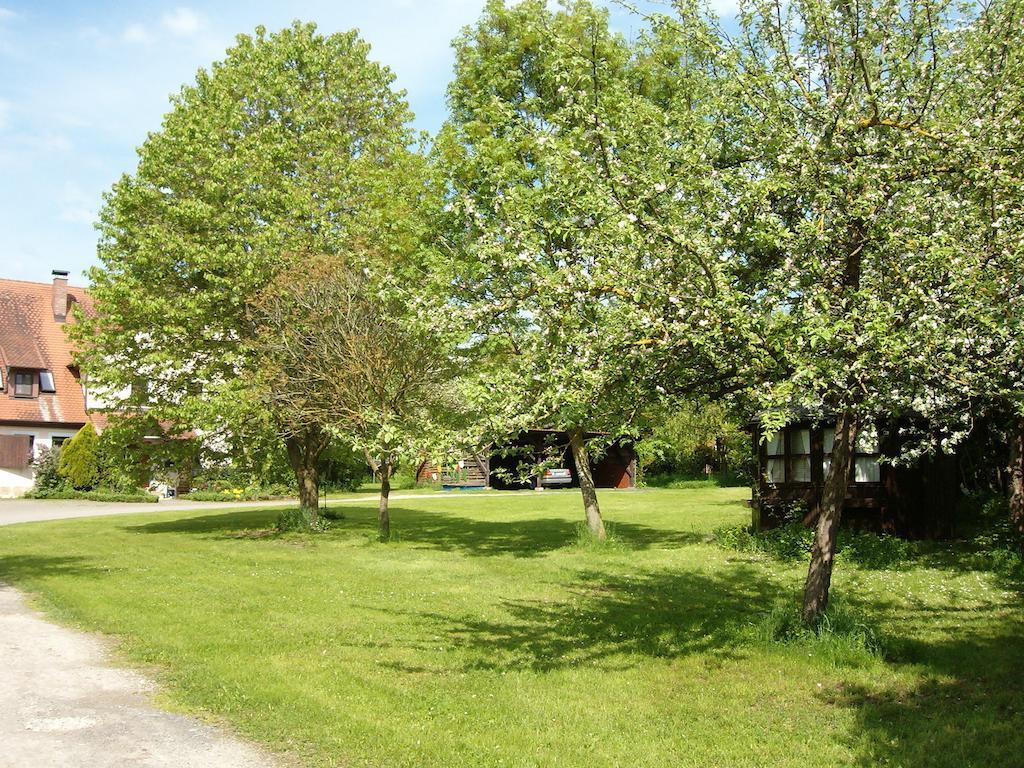 Ferienwohnung Neureuth Schillingsfürst Exterior foto